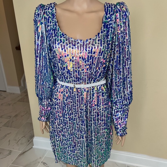 Venus short sequins dress - Picture 6 of 14